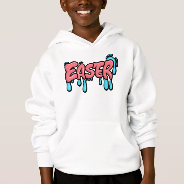 Ostertext-Veröffentlichung-61424 Hoodie (Vorderseite)
