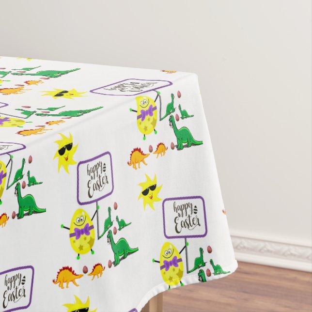 Ostertischdecke Dinosaurier Tischdecke (Beispiel)