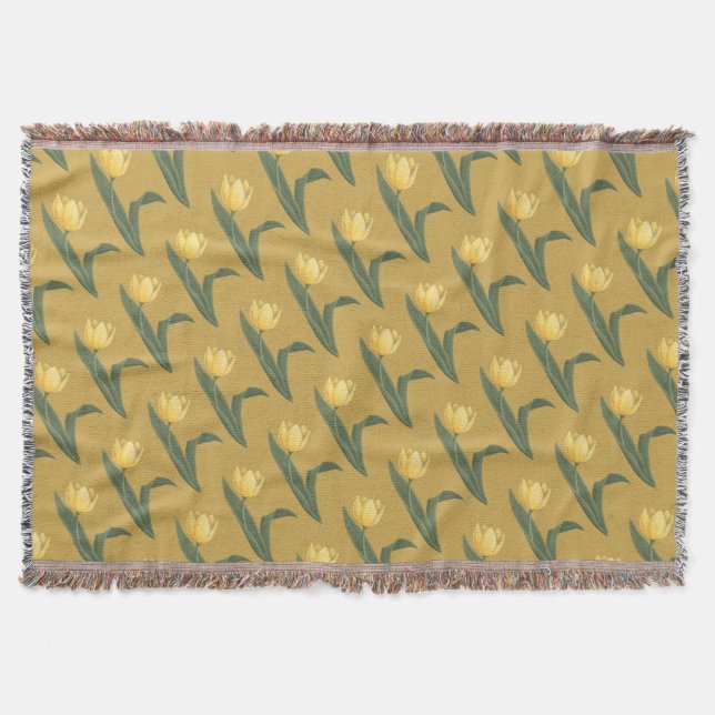 Ostertulip Blanket Klassische Osterwurzelblanken Decke (Vorderseite)