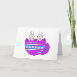 Ostertwins Grafik Feiertagskarte