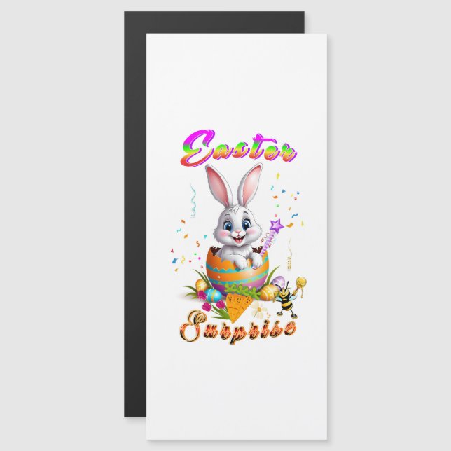 Osterüberraschung Magnetkarte (Vorne/Hinten)