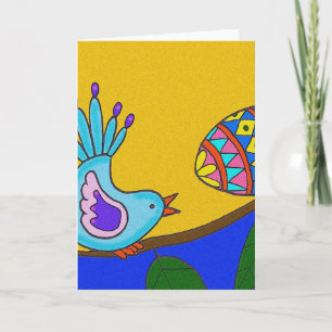 Osterüberraschung Ukrainische Volkskunst Karte