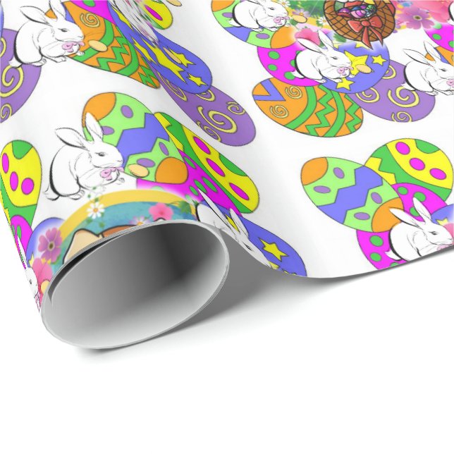 Osterverpackungspapier Geschenkpapier (Rolleneckpunkt)