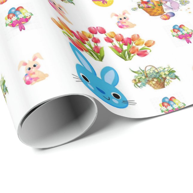 Osterverpackungspapier Geschenkpapier (Rolleneckpunkt)