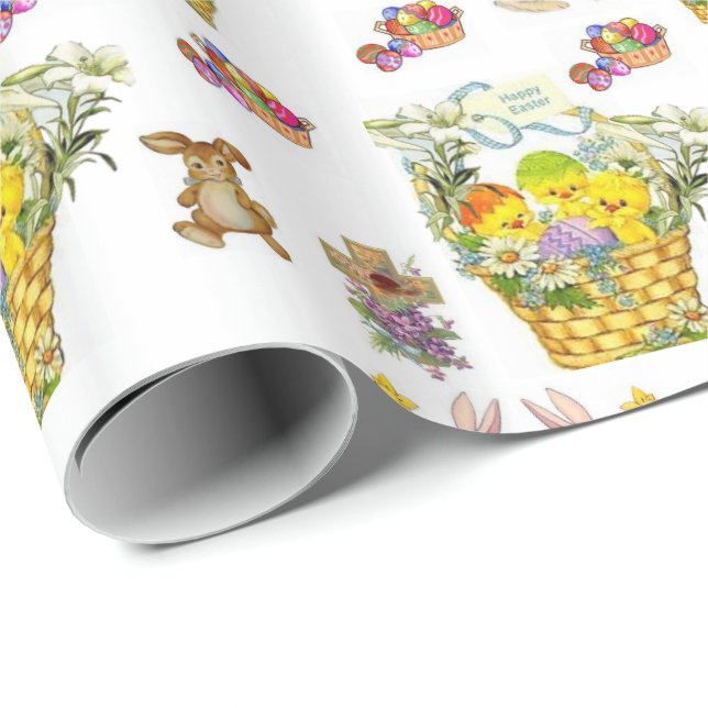 Osterverpackungspapier Geschenkpapier (Rolleneckpunkt)