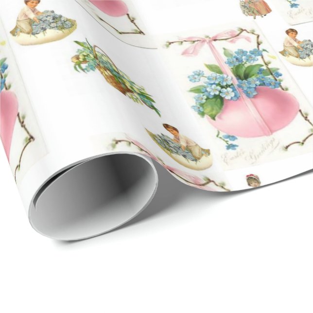 Osterverpackungspapier Geschenkpapier (Rolleneckpunkt)