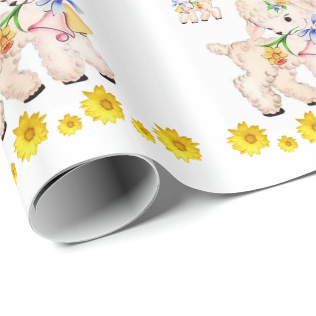 Osterverpackungspapier Geschenkpapier (Rolleneckpunkt)