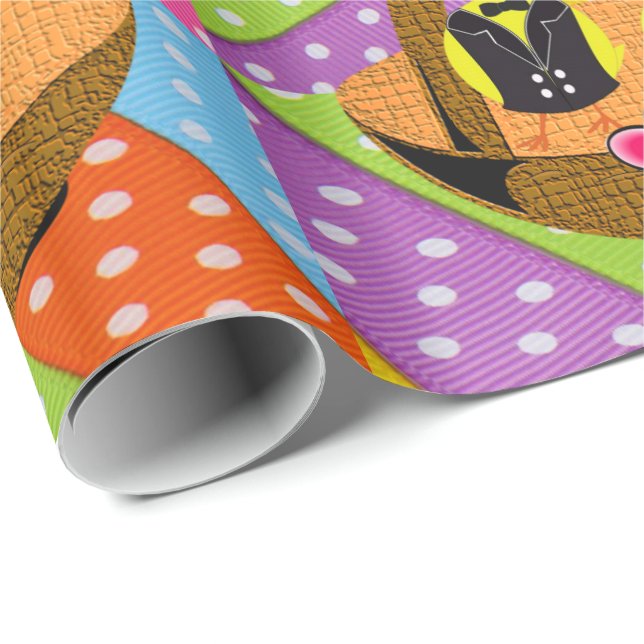 Osterverpackungspapier Geschenkpapier (Rolleneckpunkt)