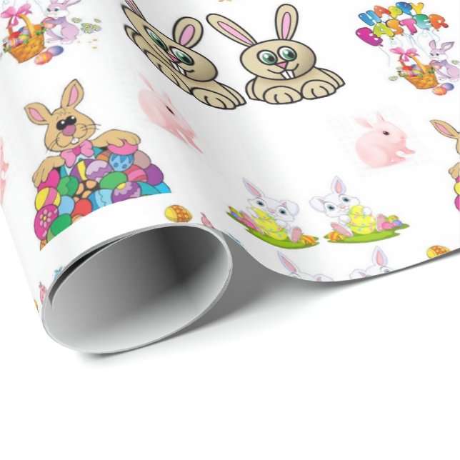 Osterverpackungspapier Geschenkpapier (Rolleneckpunkt)