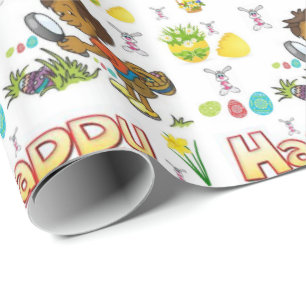 Osterverpackungspapier Geschenkpapier