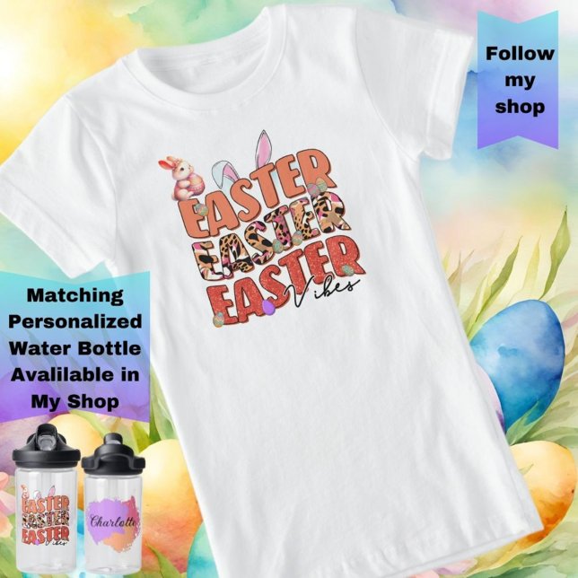 Ostervibes mit Osterhase T-Shirt (Von Creator hochgeladen)