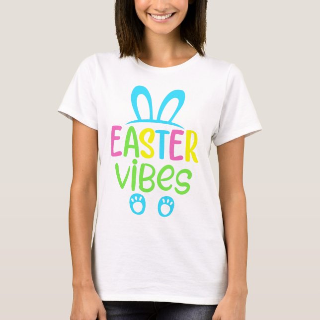 Ostervibes Pastel T-Shirt (Vorderseite)