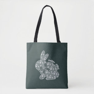 Ostervibes White Lace Bunny Lace Oars Lace Bow