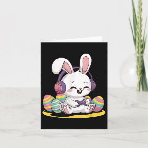 Ostervideo Game Bunny Gaming Controller Gamer Bo Karte