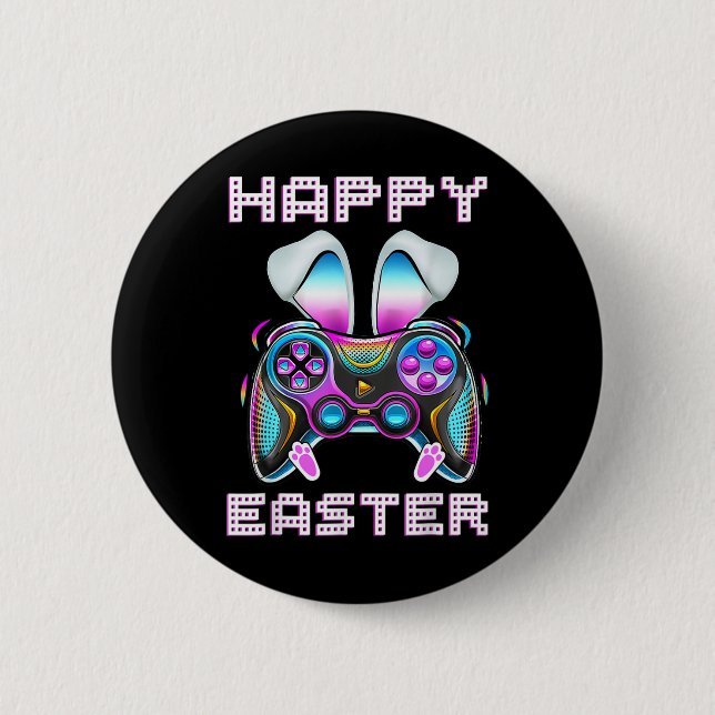 Ostervideo Game Controller Funny Gamer Boys Kinder Button (Vorderseite)
