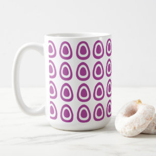 Osterviolette Ostereier Ostern Kaffeetasse