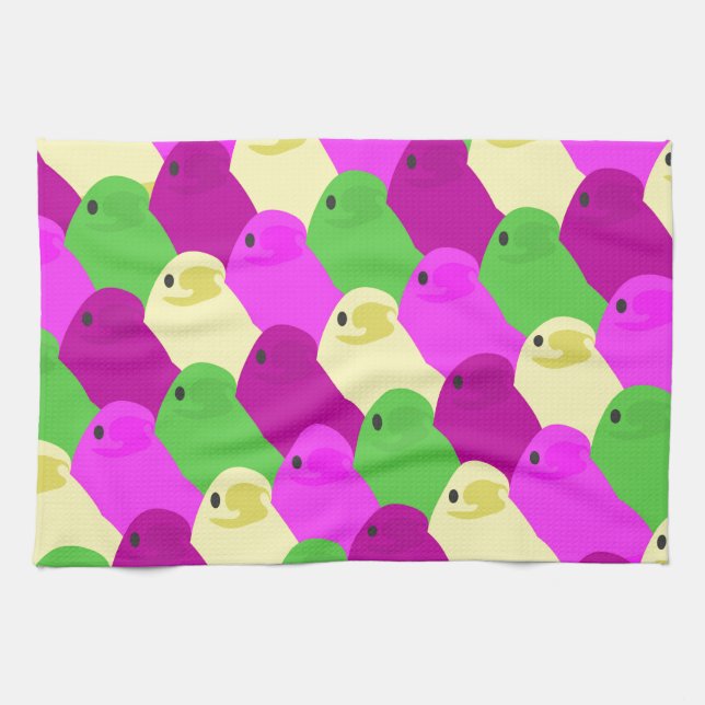 Ostervogelkerze Handtuch (Horizontal)