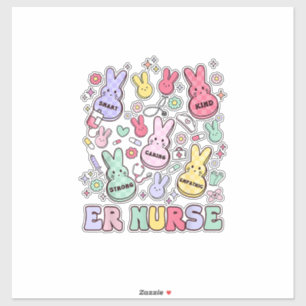 Ostervorabend Notaufnahme Nurse Practitioner  Aufkleber