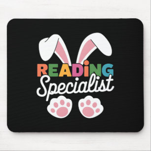 Ostervorlesespezialist Lehrer Osterhase Lit Mousepad