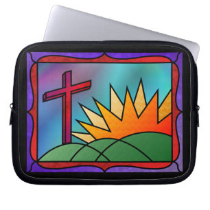 Ostervormittag Laptop-Sieb Laptopschutzhülle
