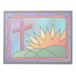 Ostervormittag Notepad Notizblock