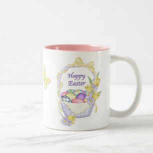 Ostervormittag Zweifarbige Tasse