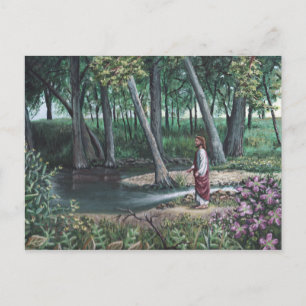 Ostervormittagskarte Feiertagspostkarte