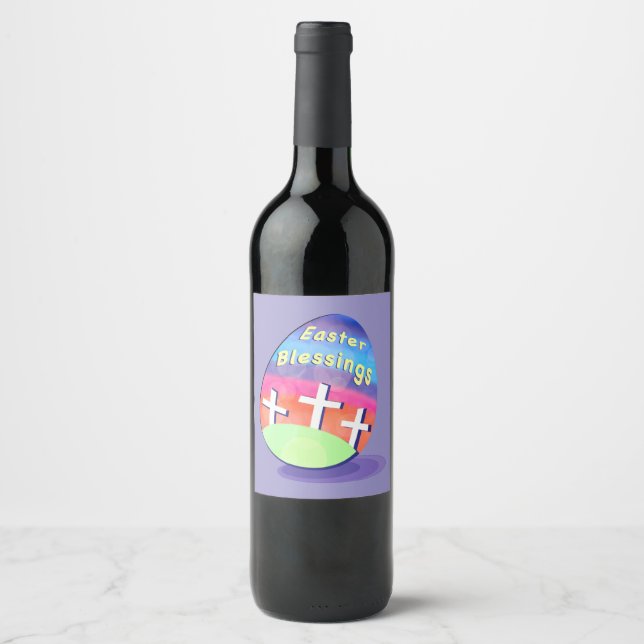 Osterweinlabel Weinetikett (Vorderseite)