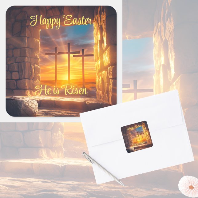 Osterwiederauferstehung - Aufkleber (Von Creator hochgeladen)