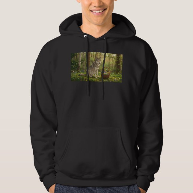 Osterwolf  hoodie (Vorderseite)