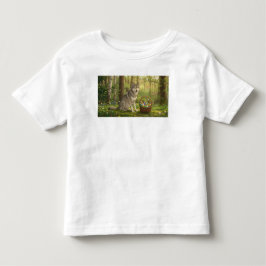 Osterwolf kleinkind t-shirt