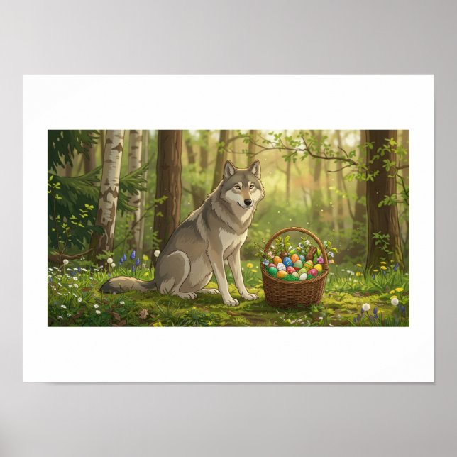 Osterwolf Poster (Vorne)