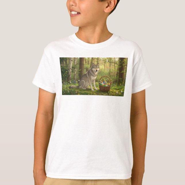Osterwolf T-Shirt (Vorderseite)
