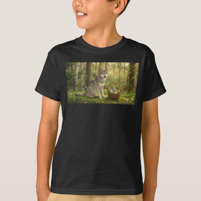 Osterwolf T-Shirt (Vorderseite)