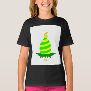 Osterwünsche Girls Black Basic T Shirt