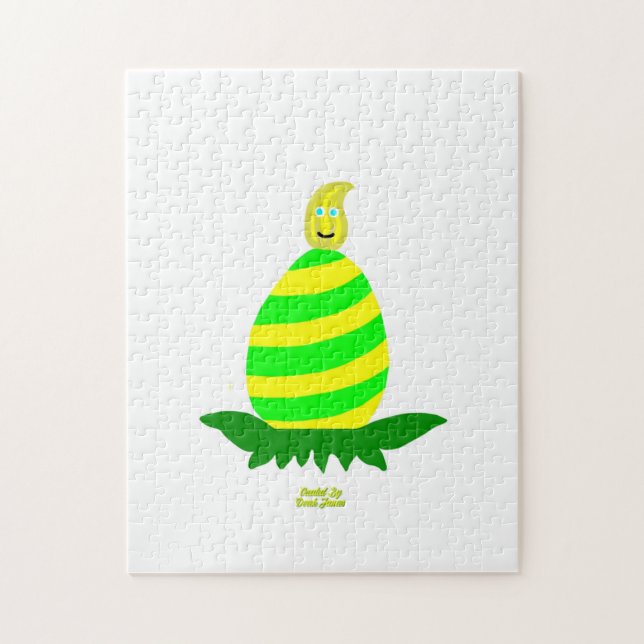 Osterwünsche Puzzle 28 cm x 35,5 cm (Vertikal)