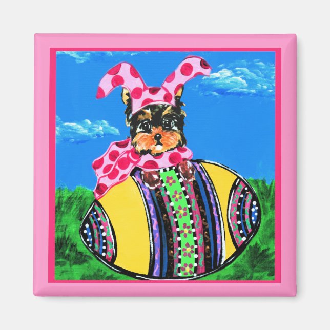 OsterYorkie Poo Magnet (Vorne)