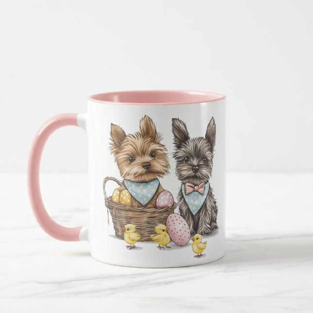 OsterYorkshire Terrier Dogs Tasse (Links)