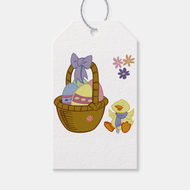 Osterzeit Geschenkanhänger (Vorderseite)