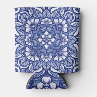 Ostethnische Henna Nahtloses Muster Dosenkühler