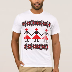 Osteuropa Muster, Traditionelles Volk, Folklore T-Shirt