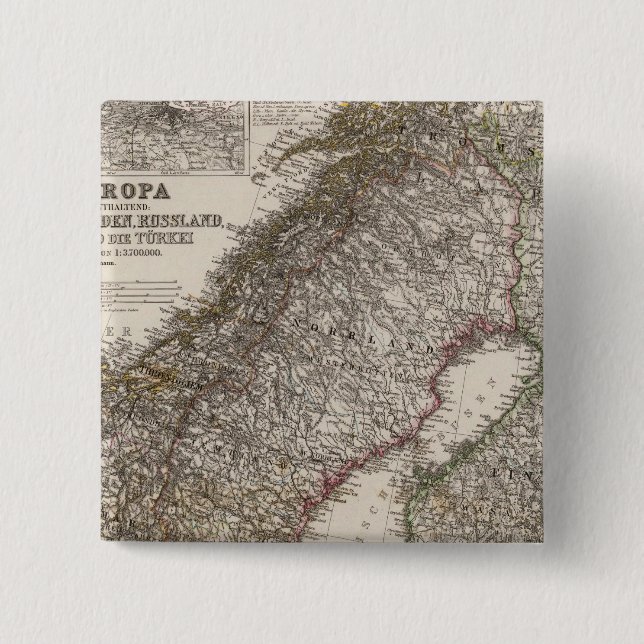 Osteuropa, Norwegen Button (Vorderseite)