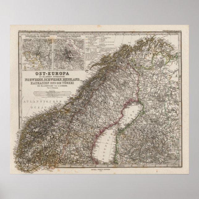 Osteuropa, Norwegen Poster (Vorne)