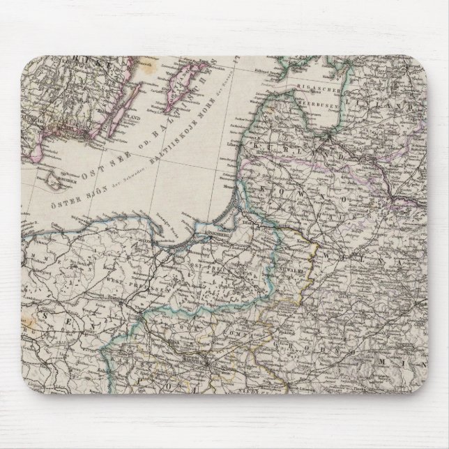 Osteuropa, Russland, Schweden Mousepad (Vorne)