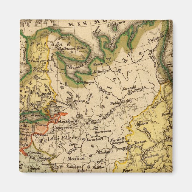 Osteuropa und Russland Magnet (Vorne)