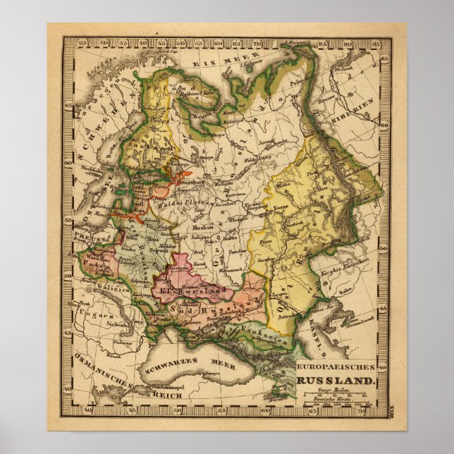 Osteuropa und Russland Poster (Vorne)