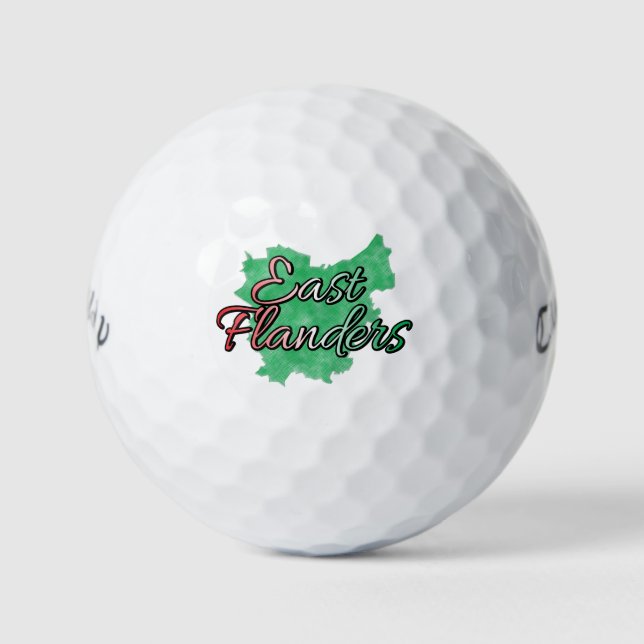 Ostflandern Golfball (Vorderseite)