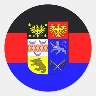 OstFrisia, Flagge Runder Aufkleber
