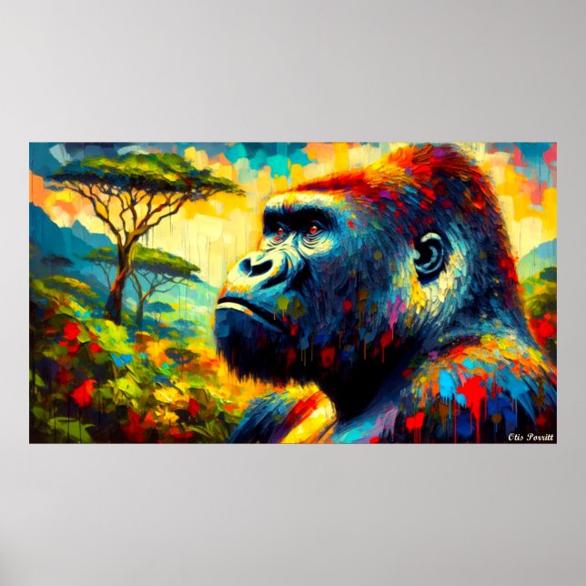 OSTGORILLA 7 POSTER (Vorne)