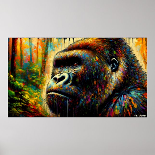 OSTGORILLA 8 POSTER (Vorne)